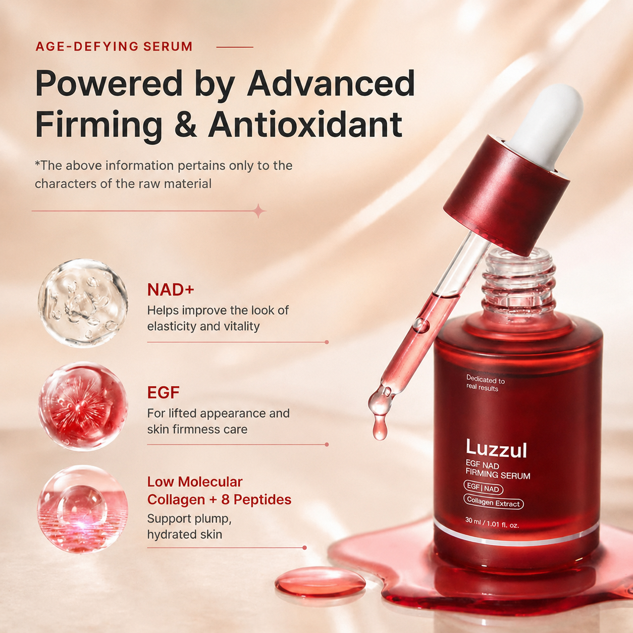 Luzzul™ Korean NAD+ EGF Firming Serum
