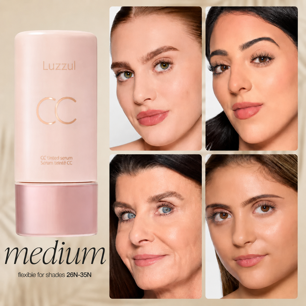 Luzzul™ CC color-correcting tinted serum