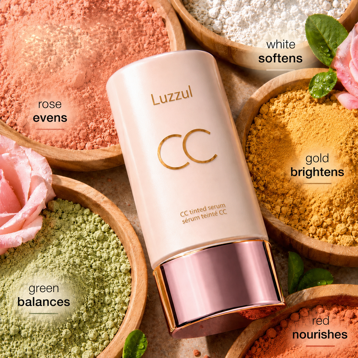 Luzzul™ CC color-correcting tinted serum