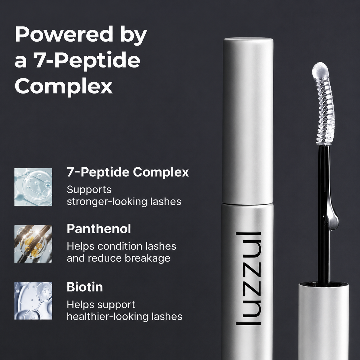 Luzzul™ Ultra-Potent Lash Growth Serum: Longer, Thicker Lashes in 7 Days