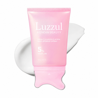 Luzzul™ Korean PDRN Collagen Gua Sha Neck Wrinkle Cream